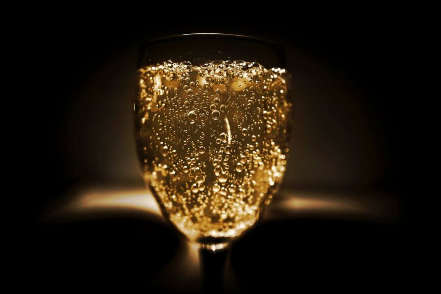 drinki na sylwestra 2022 z szampanem